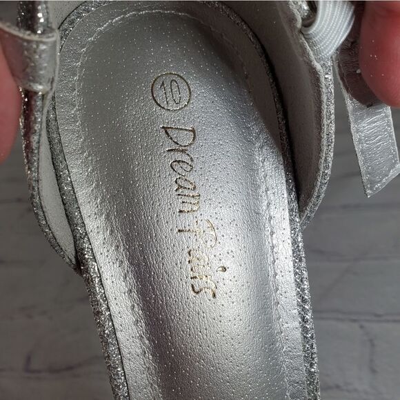 🩵NIB Dream Pairs Silver Glitter "Amore" Heels Size 10 - Picture 9 of 12